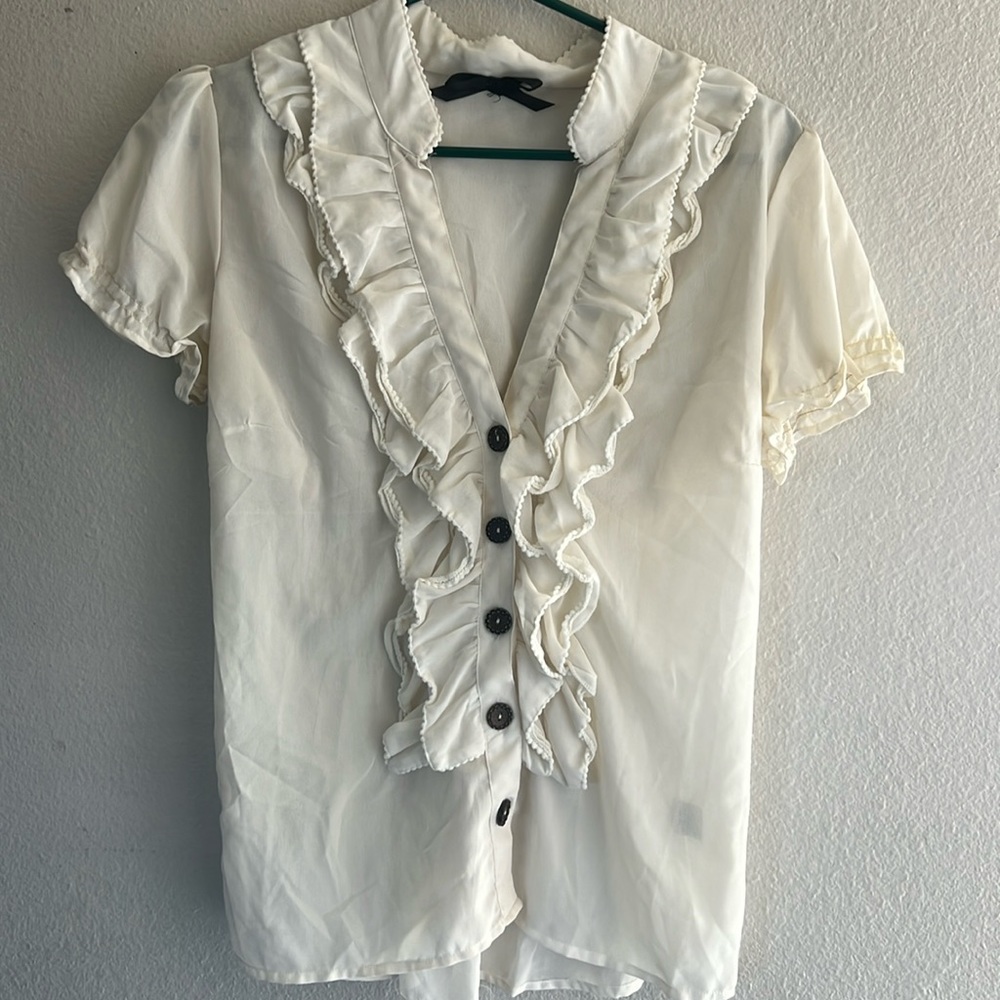 100% polyester blouse